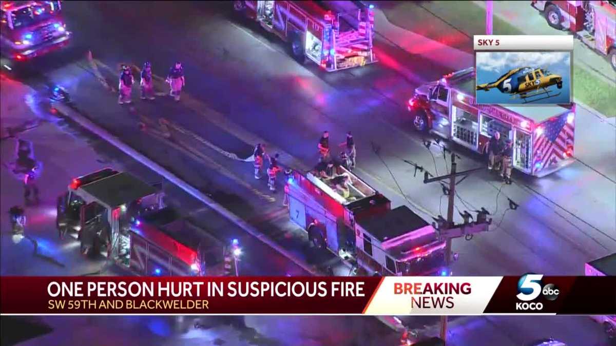 APARTMENT FIRE: Two taken to hospital after apartment fire in southwest OKC