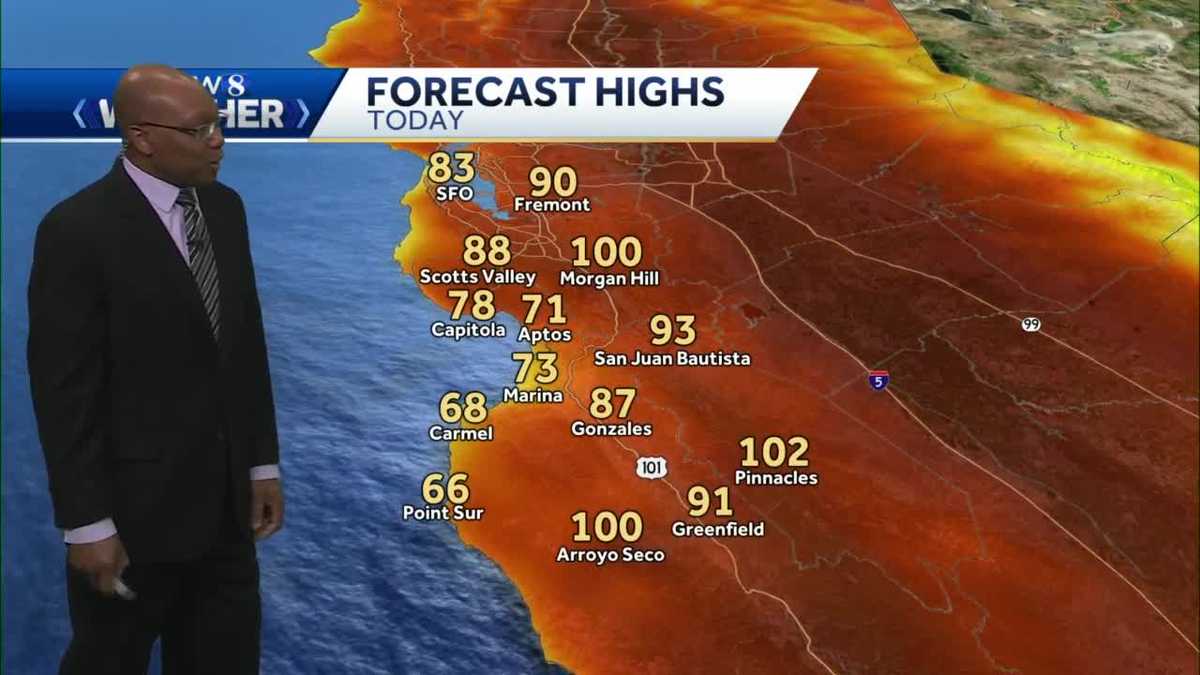 A Chance of Showers and Warmer Local Temperatures