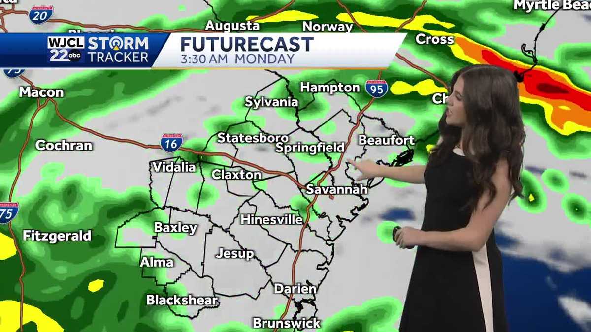 Rain moves in Sunday and Monday, sunshine returns for next week