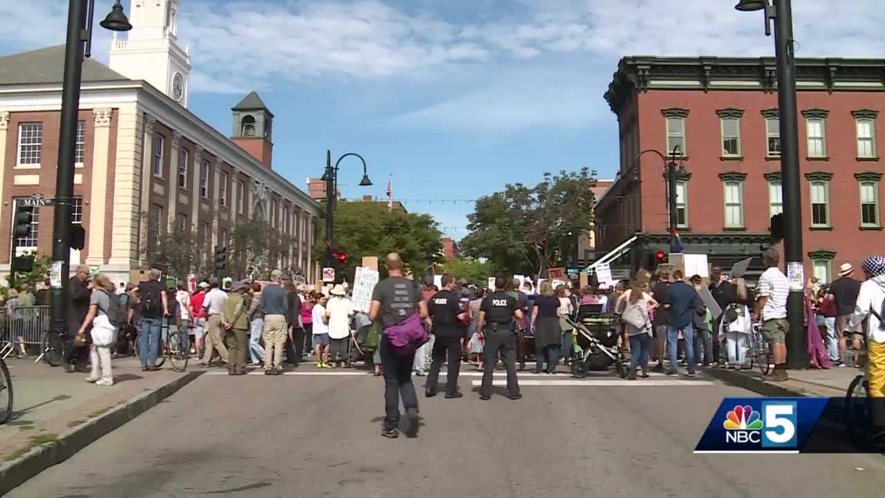 Thousands Flood Burlington During Vermont's Largest Climate Strike