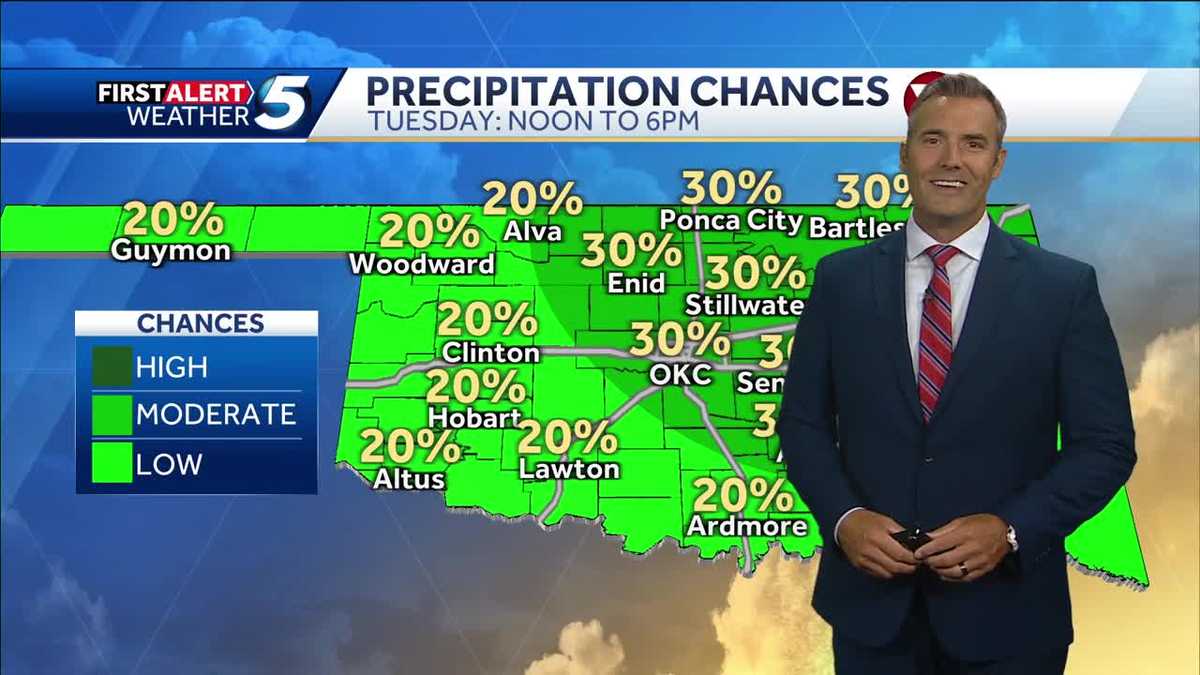 FORECAST: Alert Day, storms late in Oklahoma