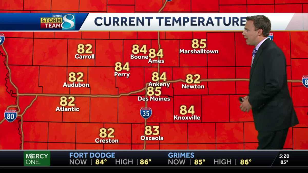 Evening Iowa weather forecast July 20, 2021