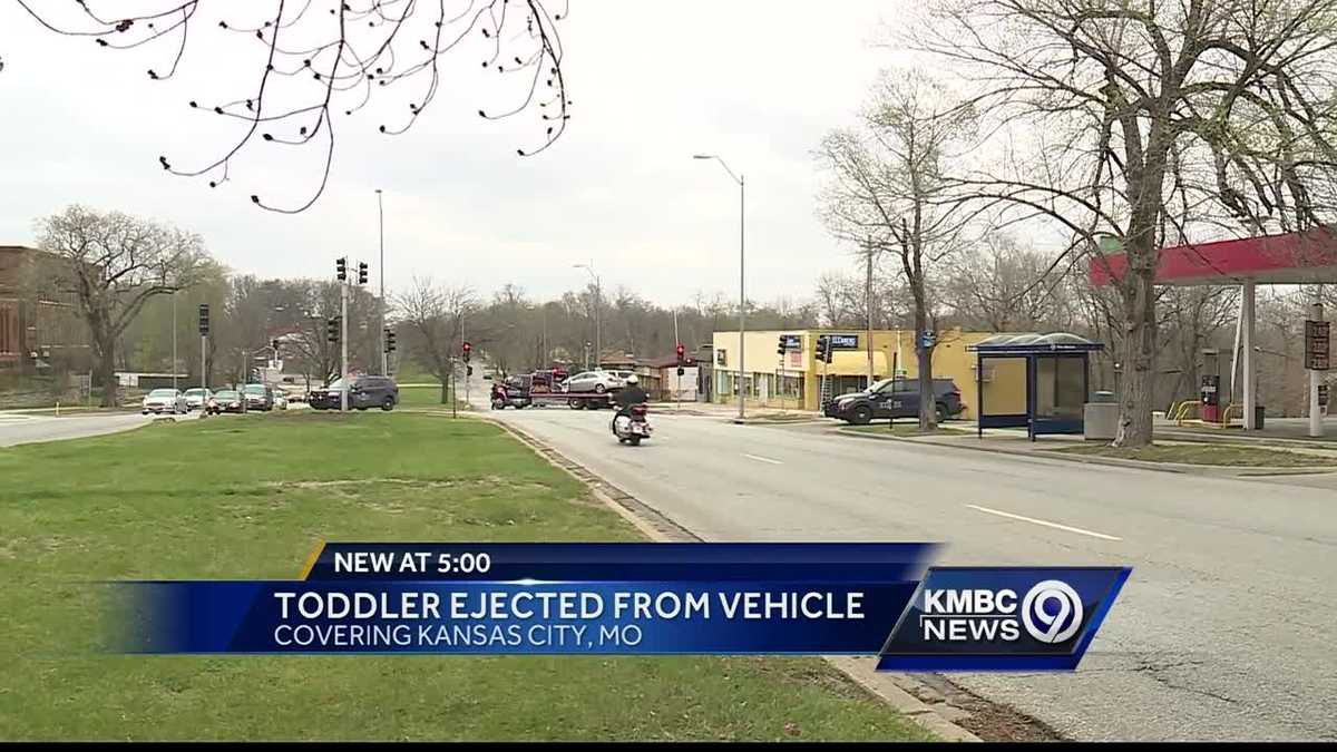 2-year-old in critical condition after being ejected from a vehicle
