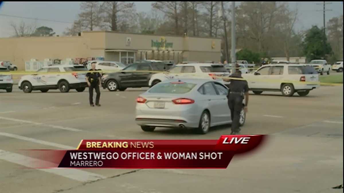 Westwego police officer, woman shot in Marrero