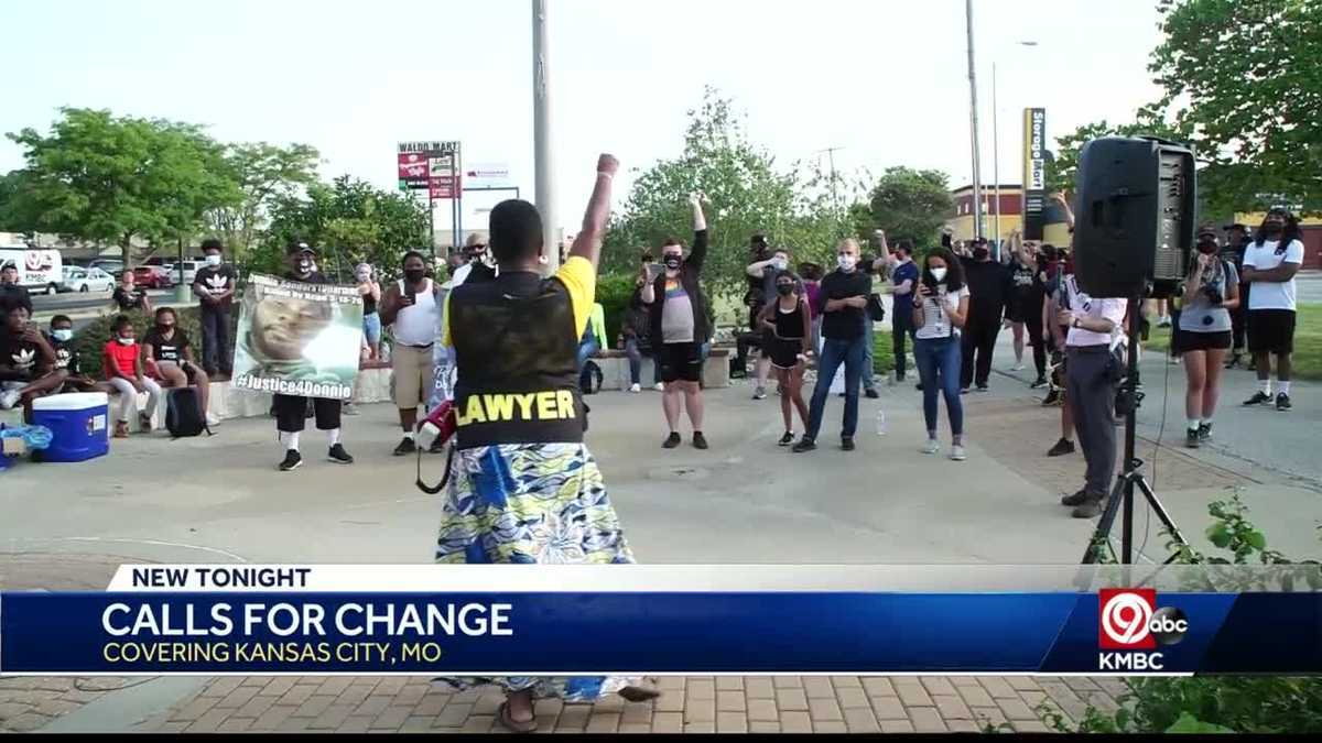 Black Lives Matter protesters react to indictment of Kansas City police