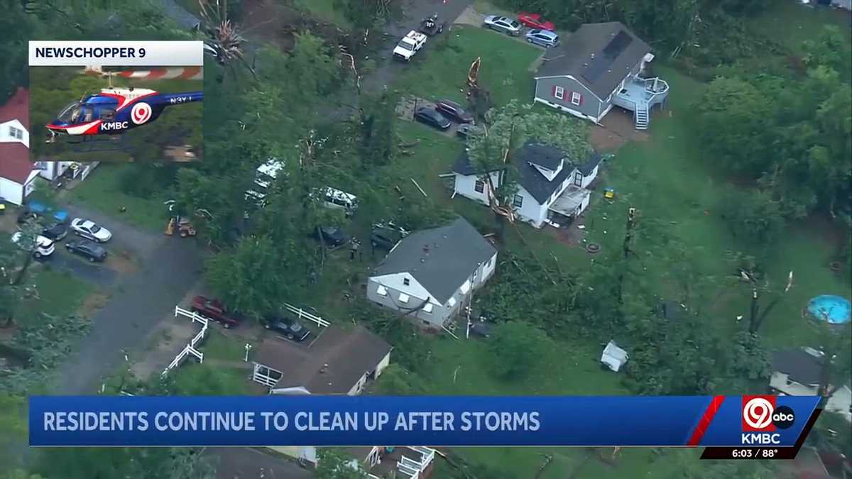 Volunteers needed as storm cleanup continues into weekend in KCK