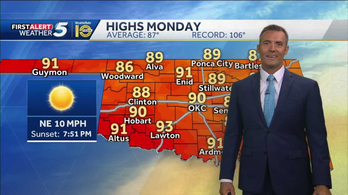 FORECAST: Hot and dry this Labor Day