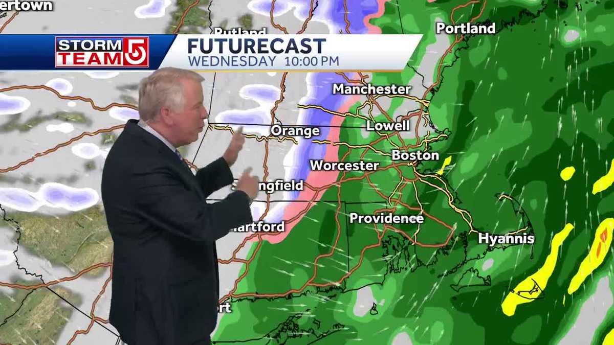 Video: Windy, rainy Wednesday; Sunshine returns late-week
