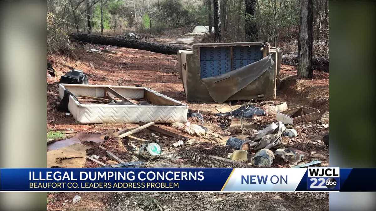 Illegal dumping concerns in Beaufort County