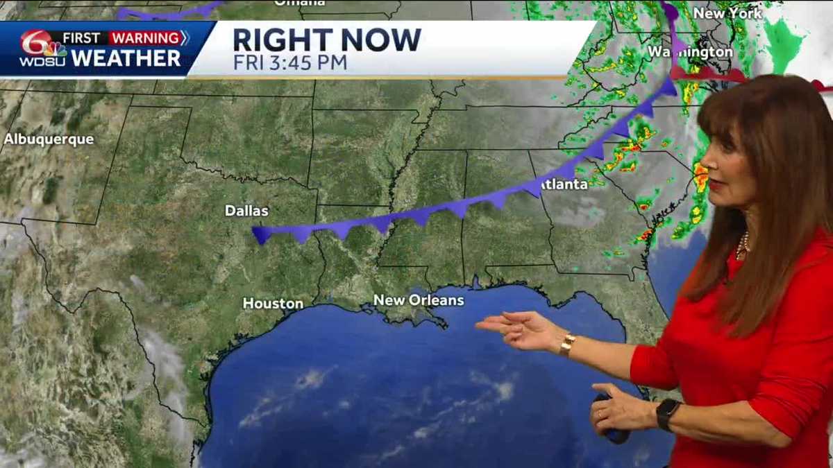 Weak Cold Front Nearby
