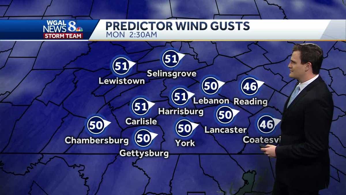 High Wind Warning Later Today Through Monday