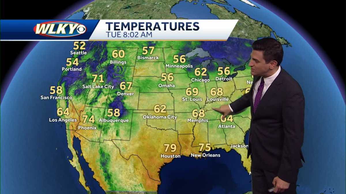 Warm and dry Tuesday
