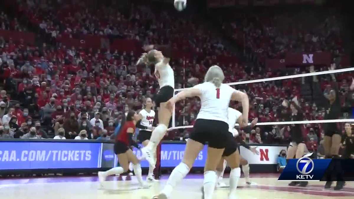 Nebraska Husker volleyball headed to the final four