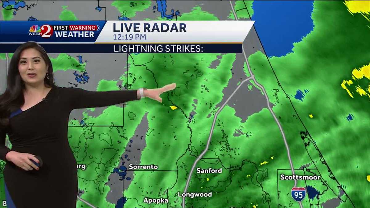 Soggy Weather Today, Drier Tuesday Afternoon