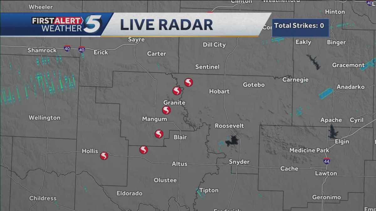 At least 6 tornadoes reported during Monday's storms in Oklahoma