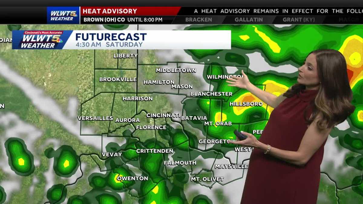 Storms bring Cincinnati relief from intense heat