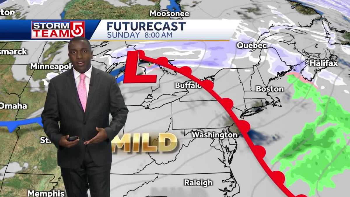 Video Major temperature swing after arctic conditions