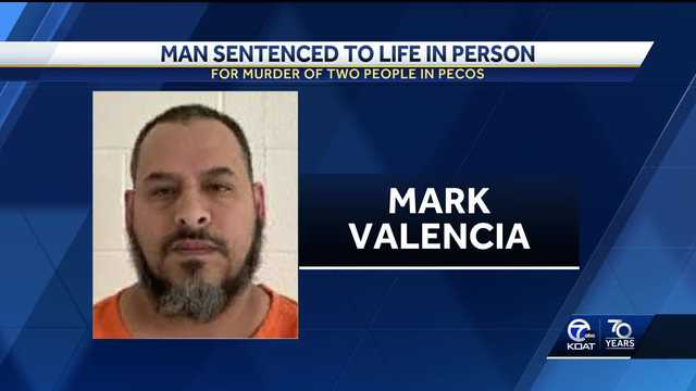 Pecos man to serve 30 years for double murder - Vimarsana News