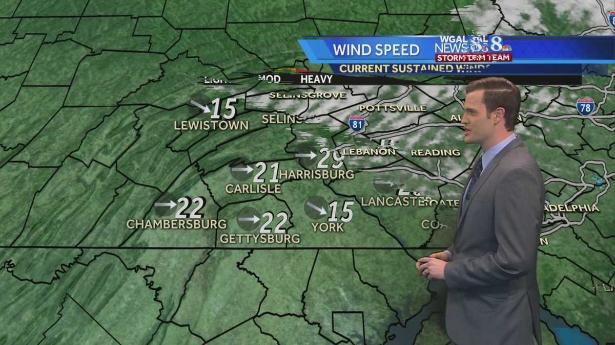 Wind Advisory In Effect; Gusts Up To 50 mph!