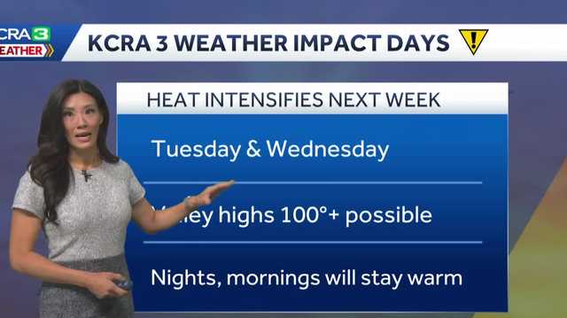 NorCal forecast: Thursday temperatures climb as Delta breeze weakens