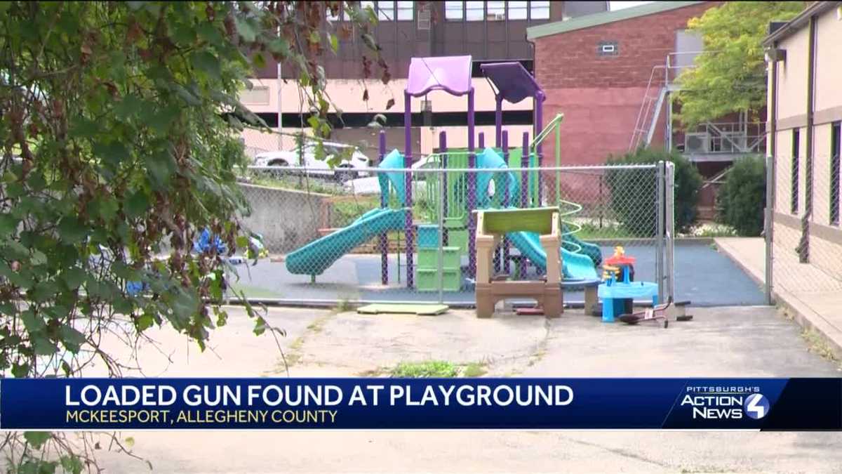Loaded gun found in playground at child care center in McKeesport