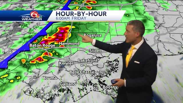 New Orleans could find severe storms during rush hour Friday - Vimarsana News
