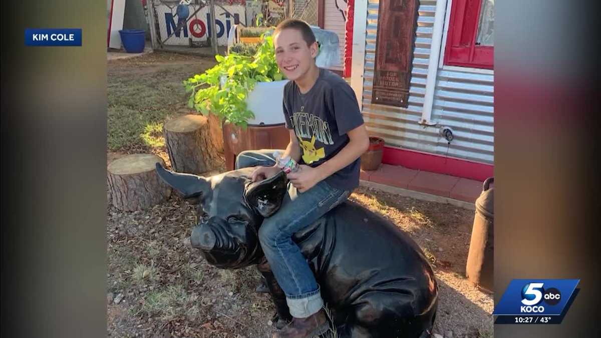 Volunteers breathe sigh of relief after missing 12-year-old Oklahoma boy is found safe