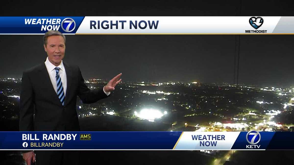 Omaha hit by large hail, still hot Thursday - KETV