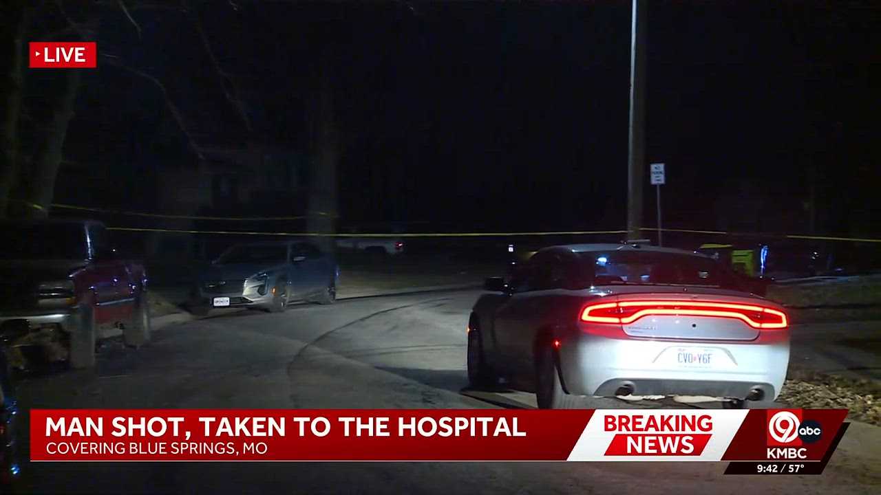 Blue Springs police investigating shooting that sent man to hospital