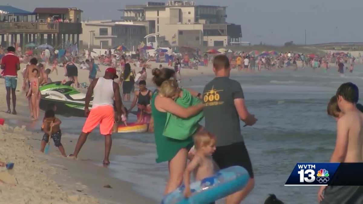 Spring break tourism back up on Alabama's coast