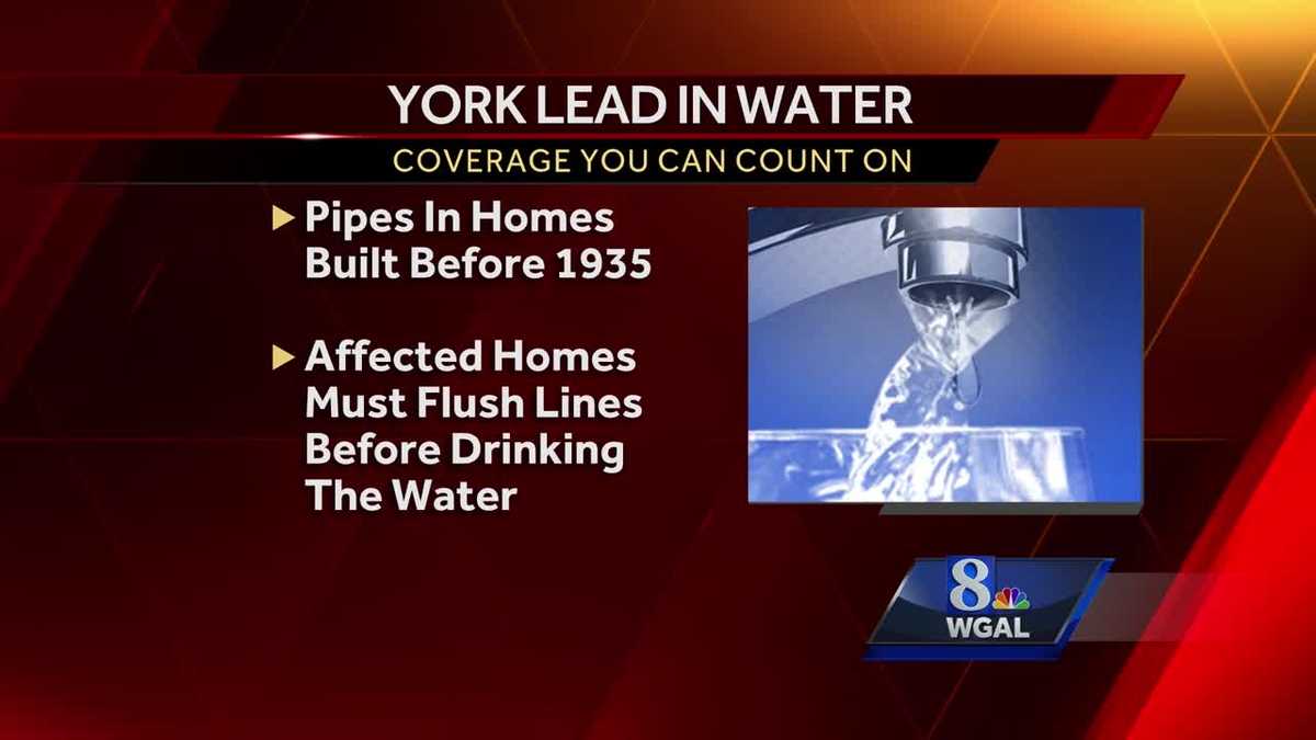 York notifying some residents to get water tested for lead