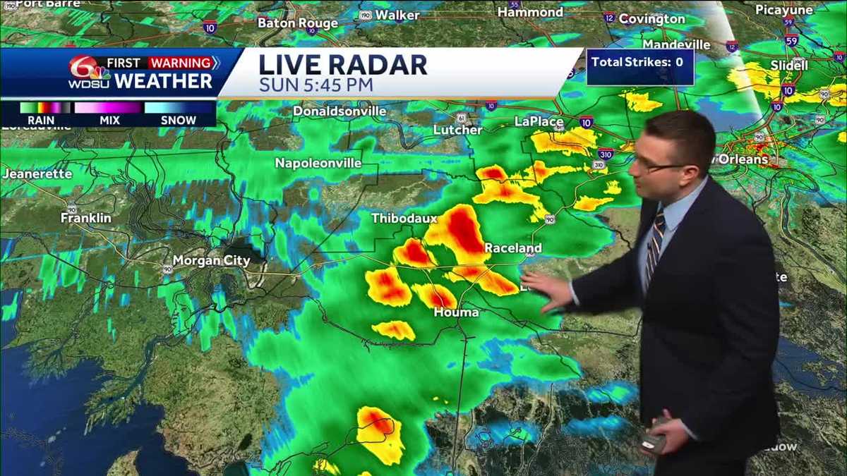 Rain ending, warmer and drier this week