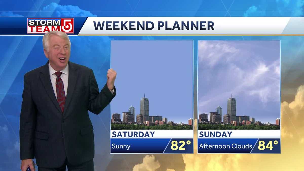 Video: Sunshine, temperatures in low 80s for weekend ahead