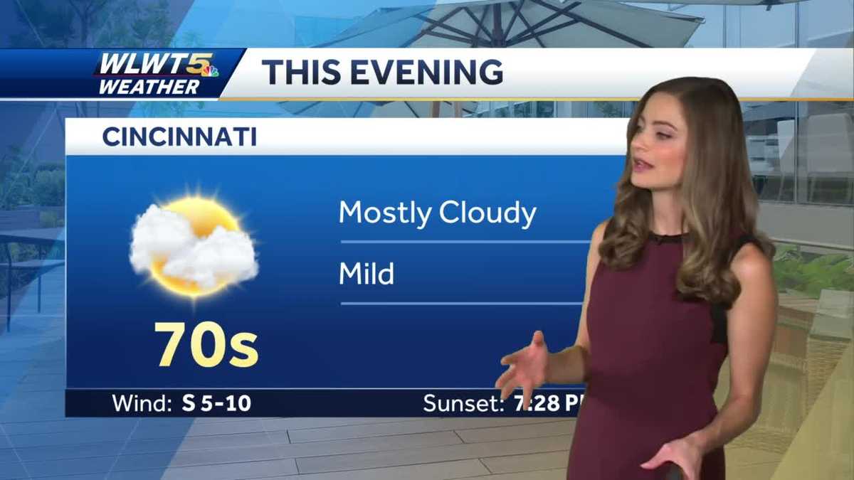 Mild weather lasts one more day
