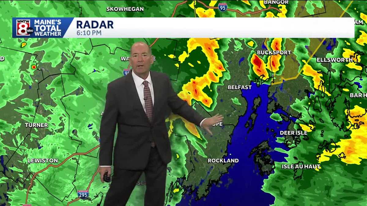 Showers end as sunshine returns tomorrow