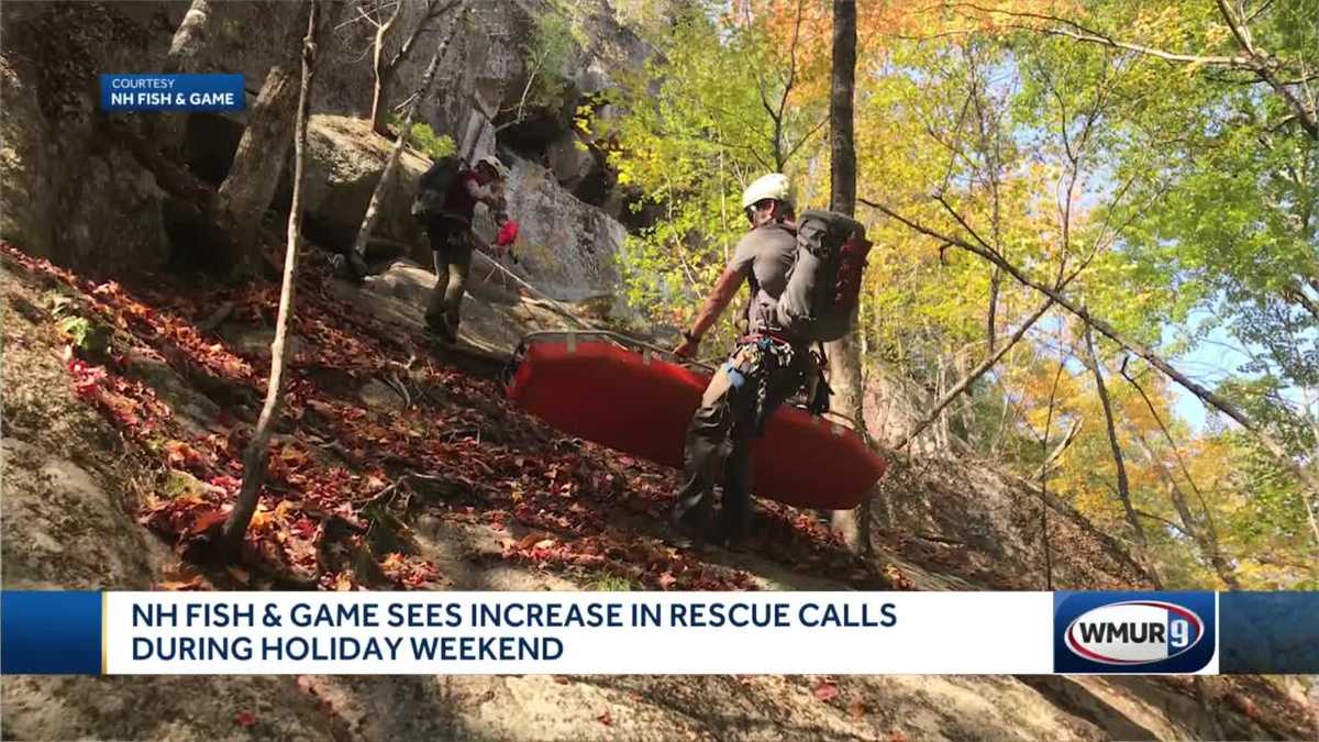 NH Fish and Game sees increase in rescue calls during holiday weekend