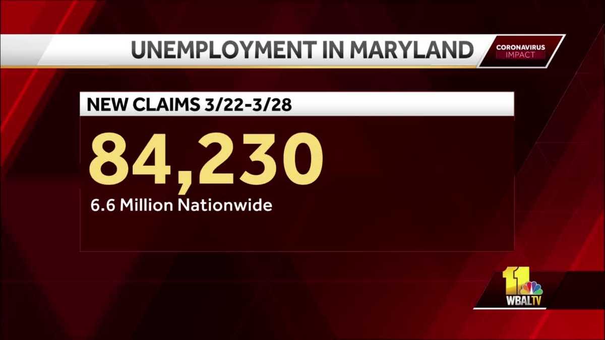 Unemployment claims surge in Maryland, see how you can apply