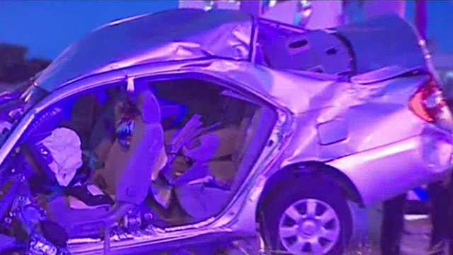Car crashes into car dealership in Delray Beach