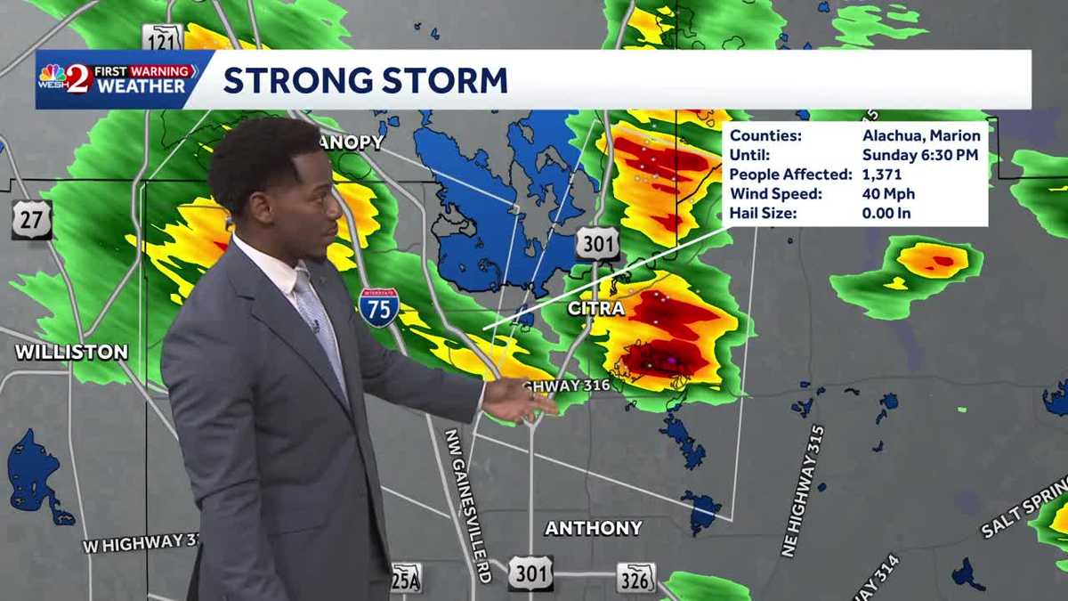 Drier Afternoon Start-Stormier Finish