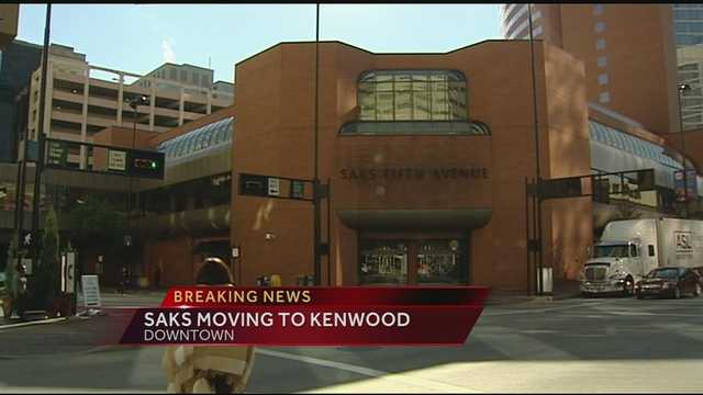 Saks Fifth Avenue moving to Kenwood