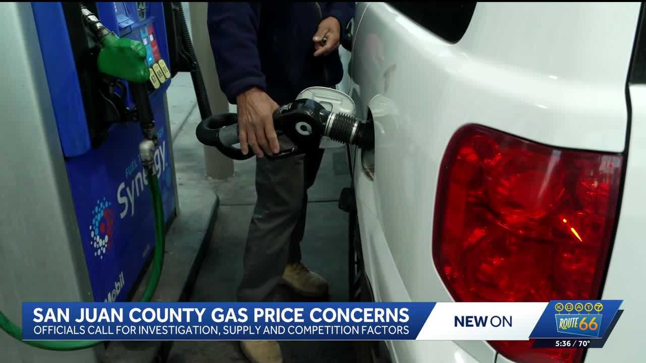 koat.com - Alyssa Munoz - San Juan County commissioners request investigation into high gas prices