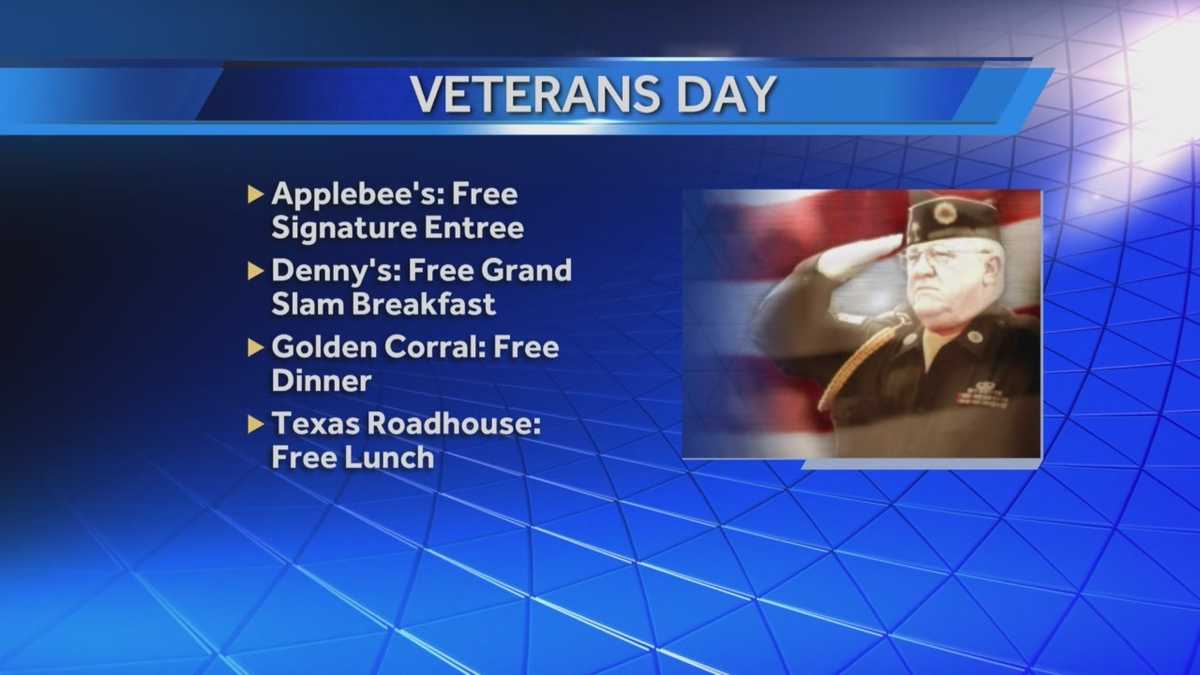 Freebies and deals for veterans on Veterans Day