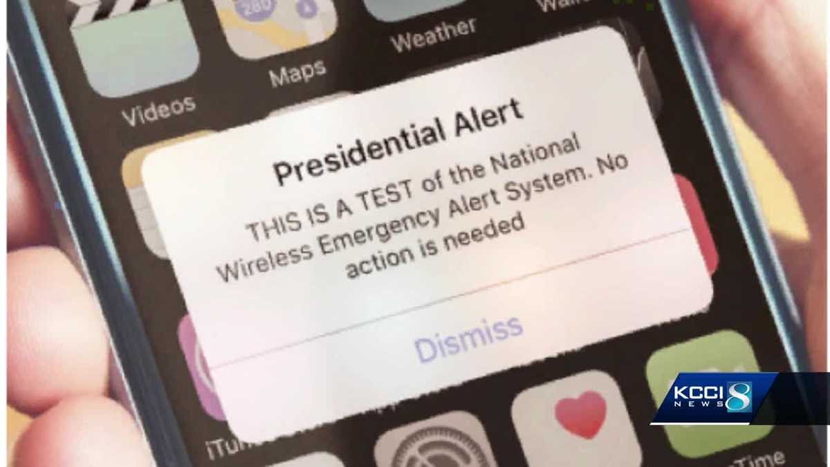 Expect a text from the president today