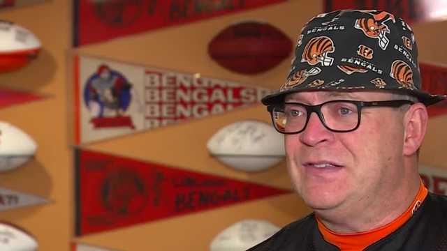 PHOTOS: Bengals superfan Jim Foster