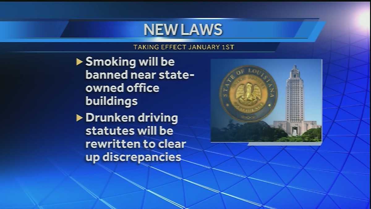 New laws to take effect in Louisiana next month