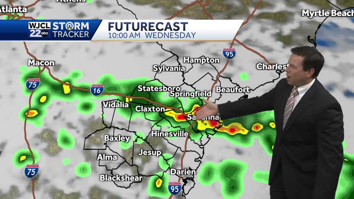 Dry next few days but rain is likely this week, here's the timing - WJCL