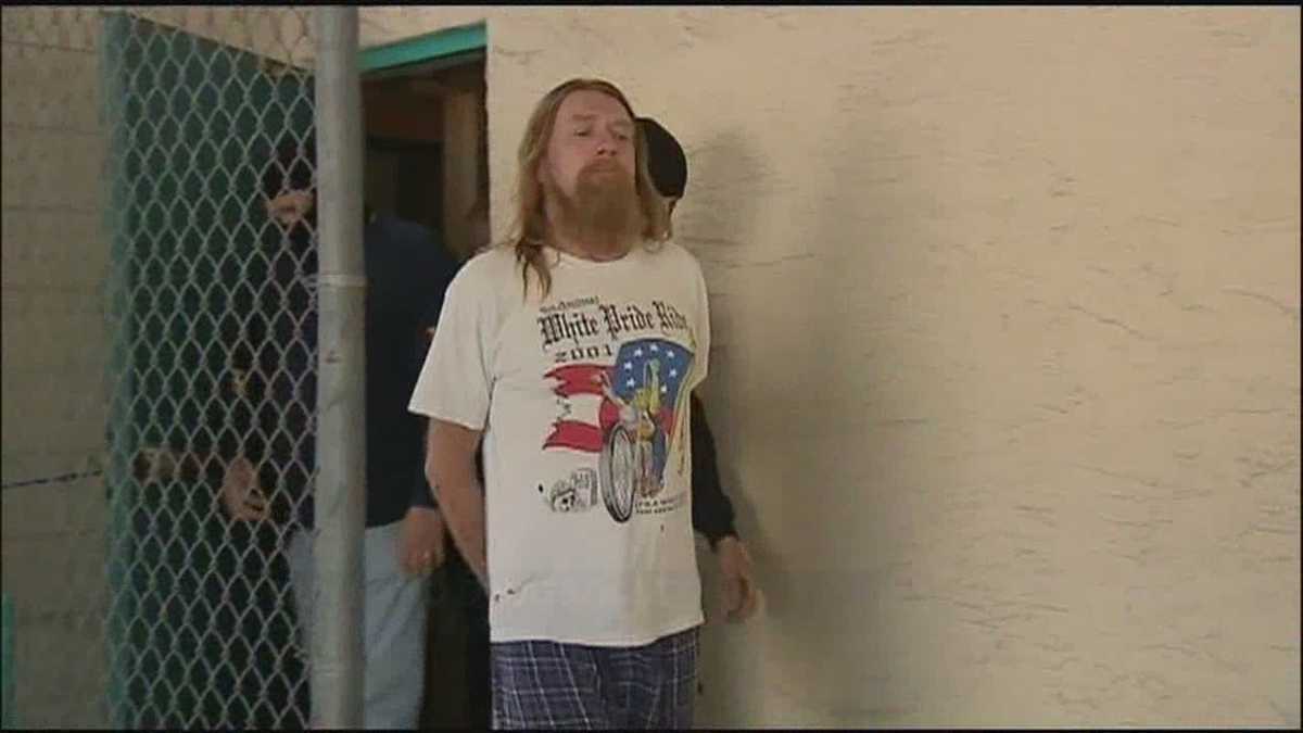 Self-proclaimed white supremacist faces gun, drug charges