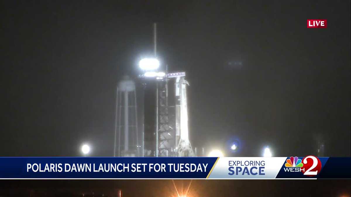 SpaceX targeting Tuesday for Polaris Dawn launch