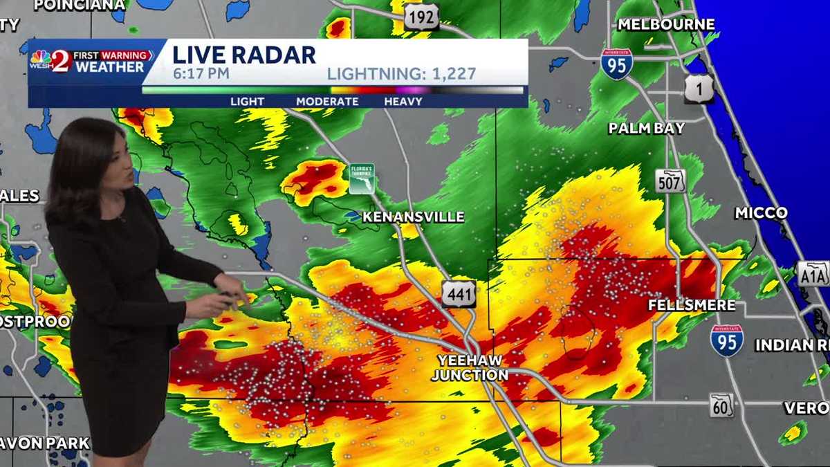Scattered Storms Monday | July 26th Forecast