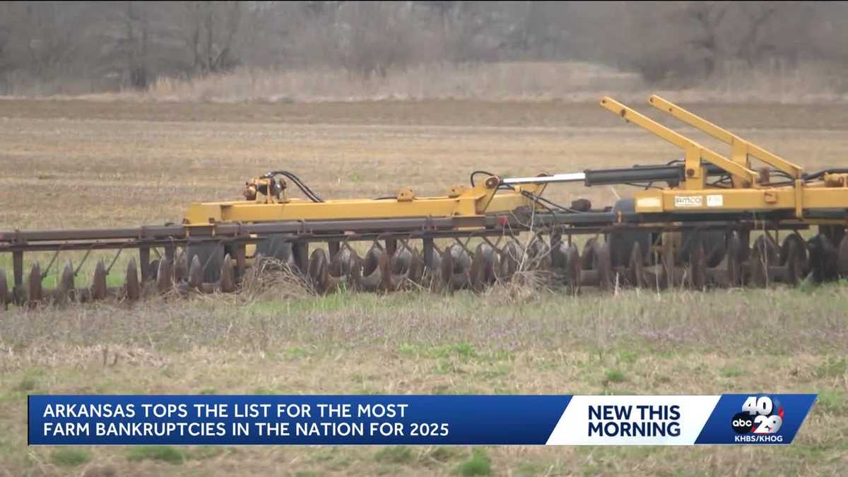 More Arkansas farms filed for bankruptcy in 2025 than any other state